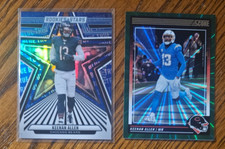 Keenan Allen -2024 Score Green Spokes #/180 +Rookies & Stars True Blue #/149