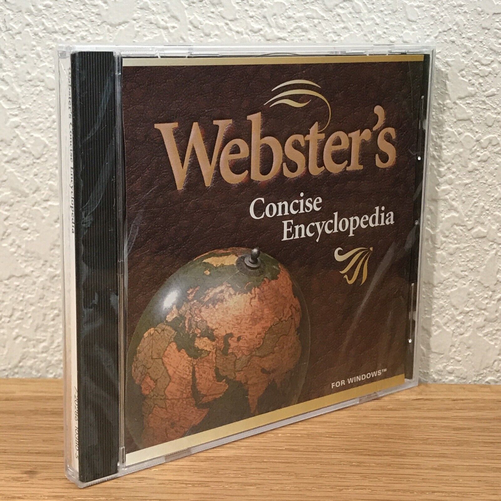 Webster's Concise Encyclopedia PC CD-ROM 1996 Windows 95/3.1 720286103805 SEALED