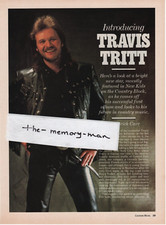Travis Tritt 1990 Picture Clipping Page