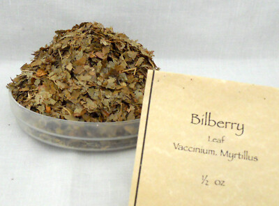 Bilberry Leaf  Loose Herb 1 oz.  BUY ONE GET ONE FREE