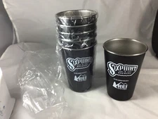 REI Co-Op Sixpoint Brewery Brooklyn Stainless Steel Cups NEW