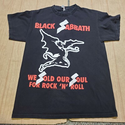 Black Sabbath We Sold Our Soul For Rock 'N Roll T-Shirt 2012 Black Sabbath We Sold Our Soul For Rock 'N Roll T-Shirt 2012