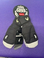 Crab Grab Mermitten Mitt - Women's Black Medium
