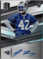 2018 Panini Spectra John Kelly Prizm Auto RC 107/199 Los Angeles Rams  (B1)