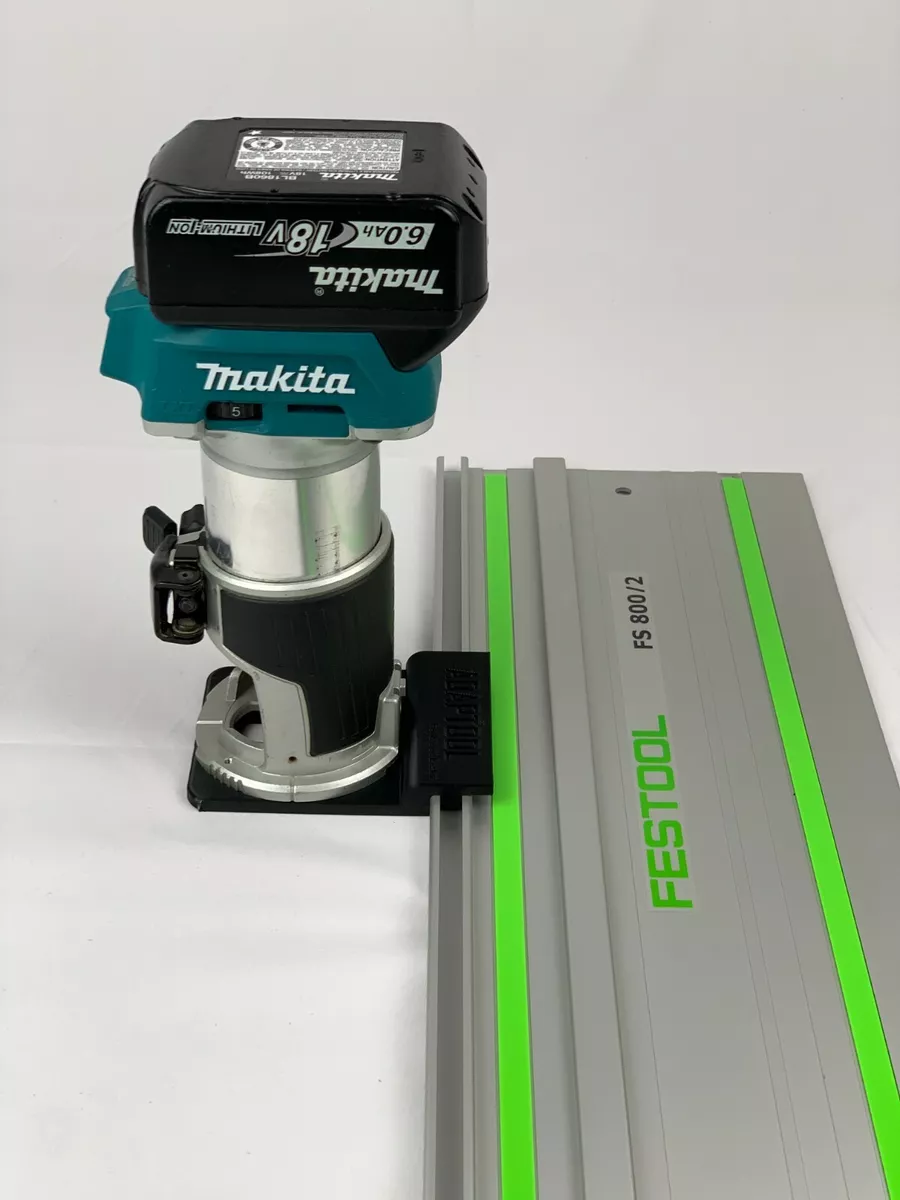 Makita DRT50Z RT0700CX Router Guide Rail Adaptor Adapter to Festool Plunge  Track