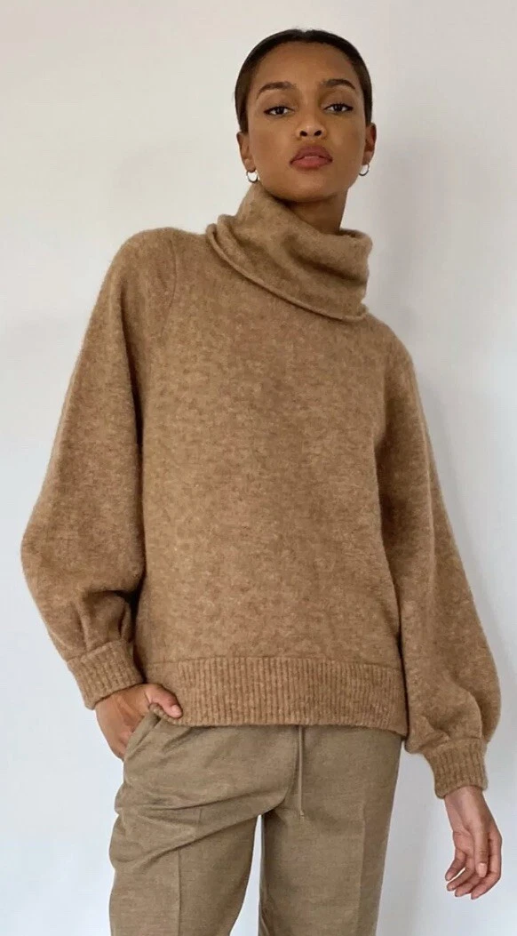 NWOT The Group by Babaton Adichie Sweater Oversized Turtleneck Sweater Sz XS eBay