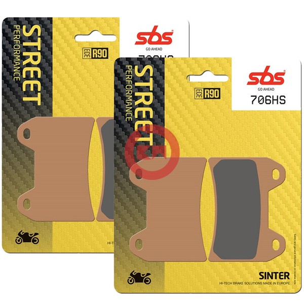 SBS 706HS Set BremsbelÄGe Vorne Ducati 916 Sps 996 1997-1998-image