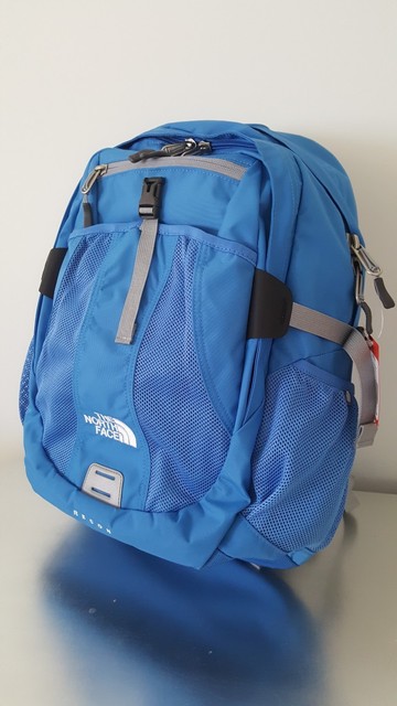 The North Face Women Recon Laptop Backpack Book Bag 17x14x4 Campanula Blue For Sale Online Ebay