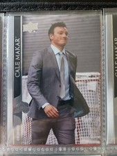 CALE MAKAR 2021 UPPER DECK #301 Suit Photo VARIATION Colorado Avalanche