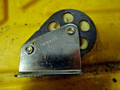 SCHEAFER SS SINGLE LEAD BLOCK 3/8'' LINE 2.75H X 3.25''L X 2W