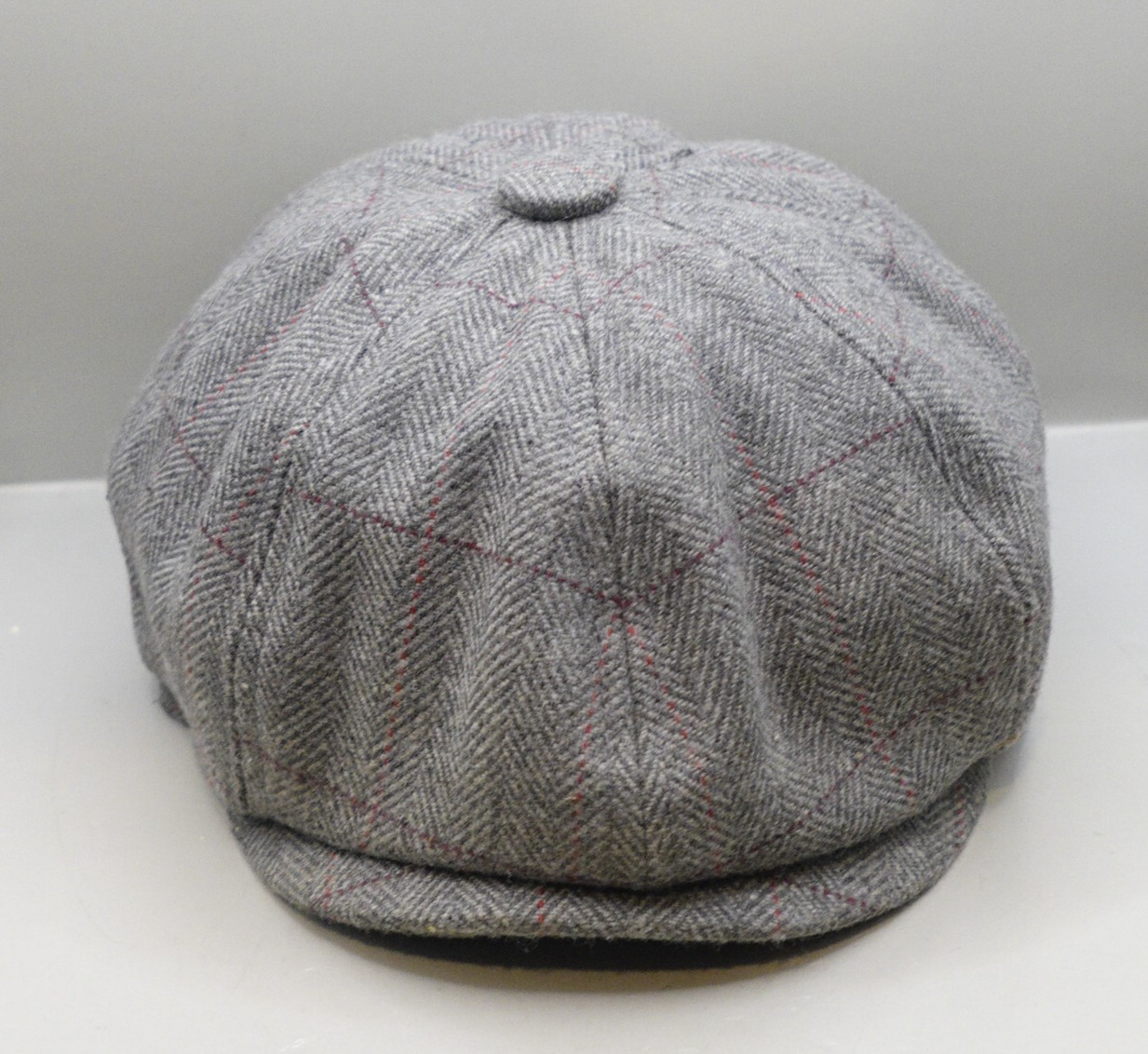 Kbethos Wool Blend Newsboy Cabbie Barret Men's Gray Size S/M