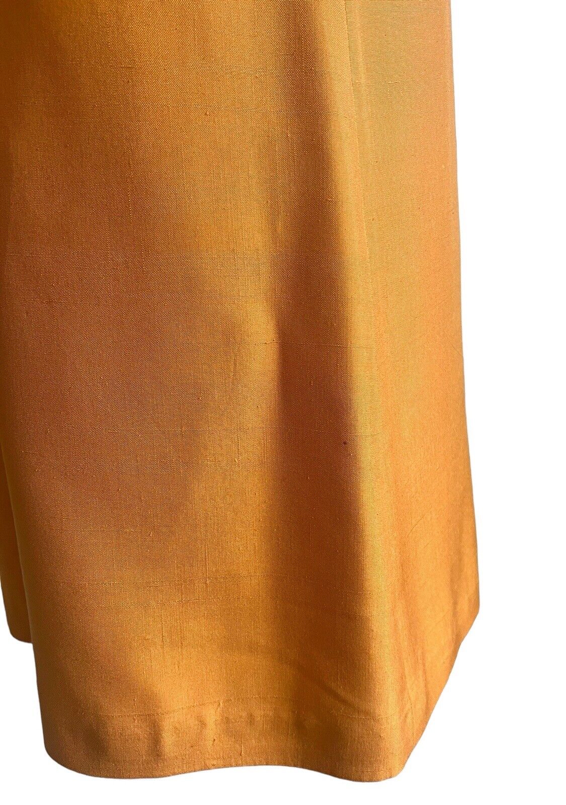 Kay Unger Womens Vintage Raw Silk Short Sleeve Bu… - image 7