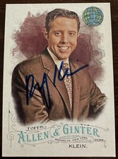 Rick Klein Auto Signed 2016 Topps Allen & Ginter Political Analyst #34 IP