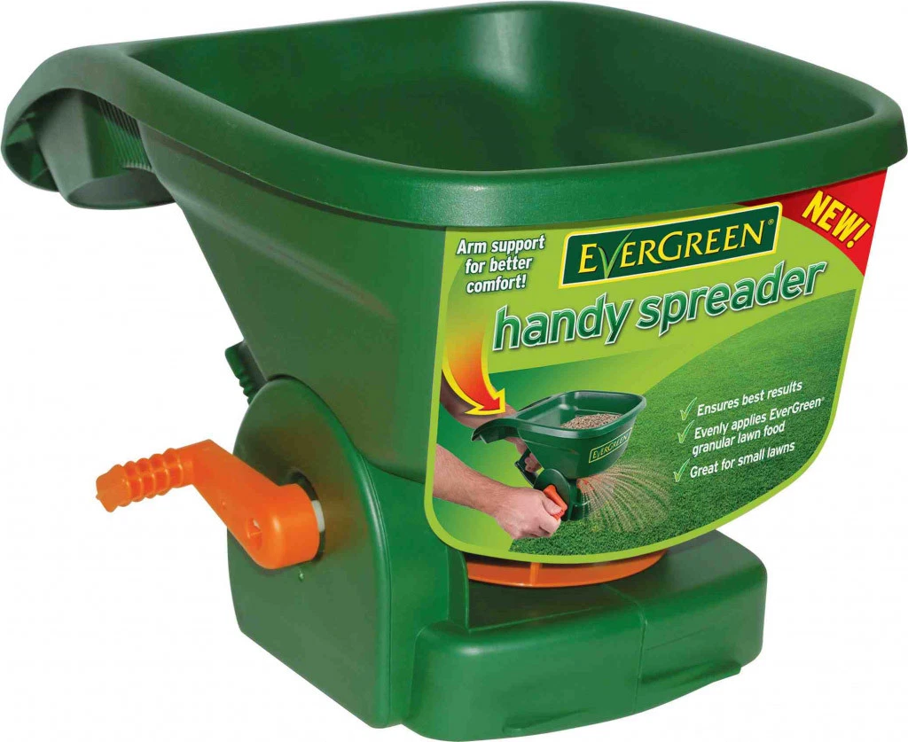 Seed spreader hand held online