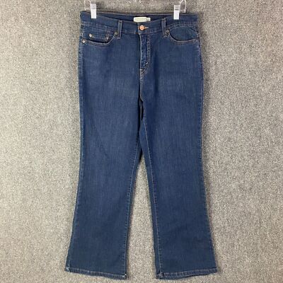 Levi's Jeans Women's Size 12 Short Perfectly Slimming Bootcut 512 Cotton Denim