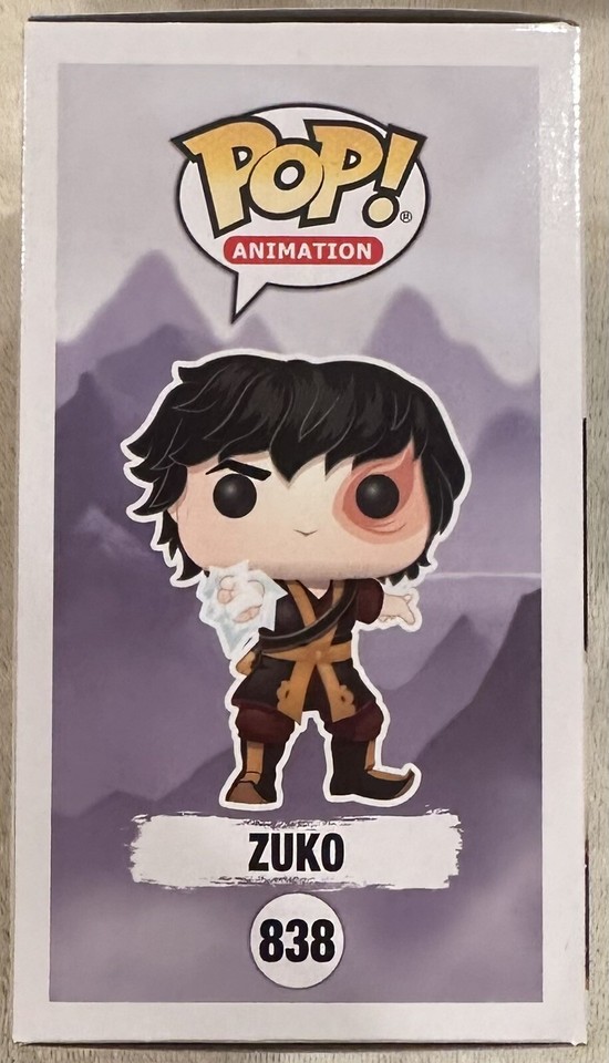 Funko Pop! Zuko (GITD) GLOW 838 Avatar The Last Airbender Box Lunch