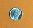 1942-P Mercury Silver Dime #P07753
