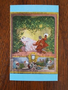Vintage Postcard "Sleeping Beauty" Ausbusson Tapestry, Treasure House AL