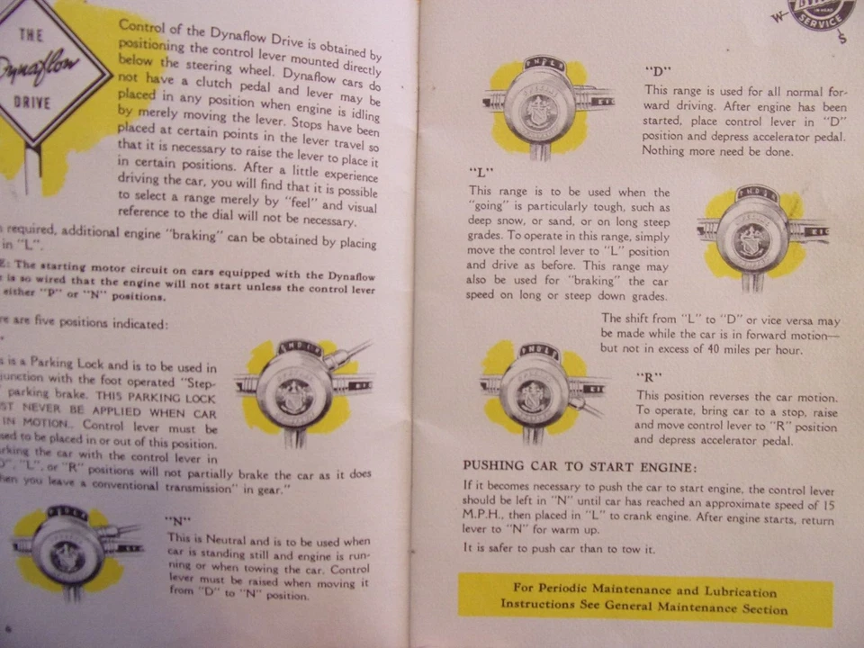 BUICK SERIE 40 GUÍA DEL PROPIETARIO - PRIMERA EDICIÓN JULIO 1949 GENERAL MOTORS Foto 3 de 4