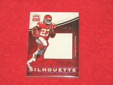 KAREEM HUNT CHIEFS 2017 CROWN ROYALE ROOKIE SILHOUETTE JERSEY PINK (AG536)