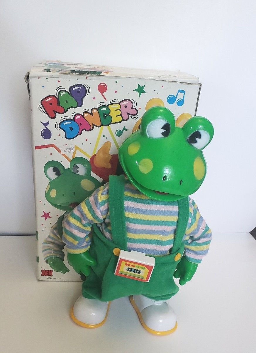 READ Rap Dancer Frog Singing Toy 1990s Dancing Cassette