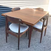 Parker Dining Table Chairs In Melbourne Region Vic Tables Parker Nordic Blackwood Mid Century Danish Dining Setting