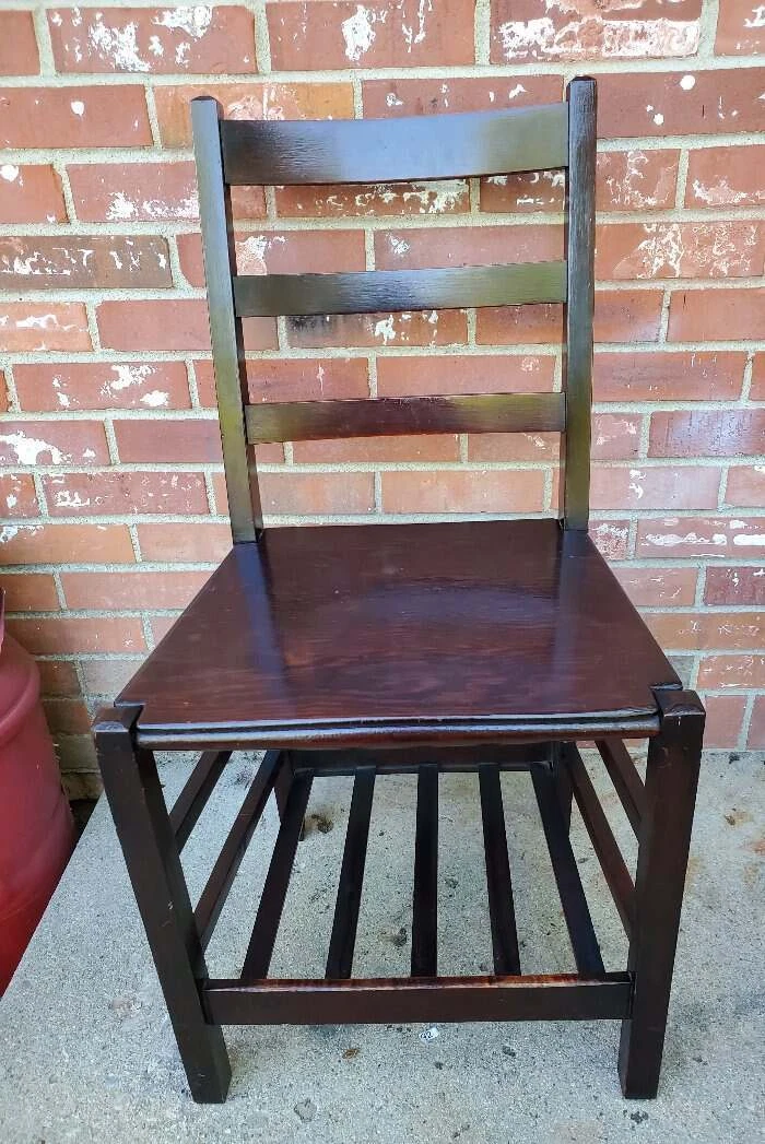 Mission style desk chair clearance