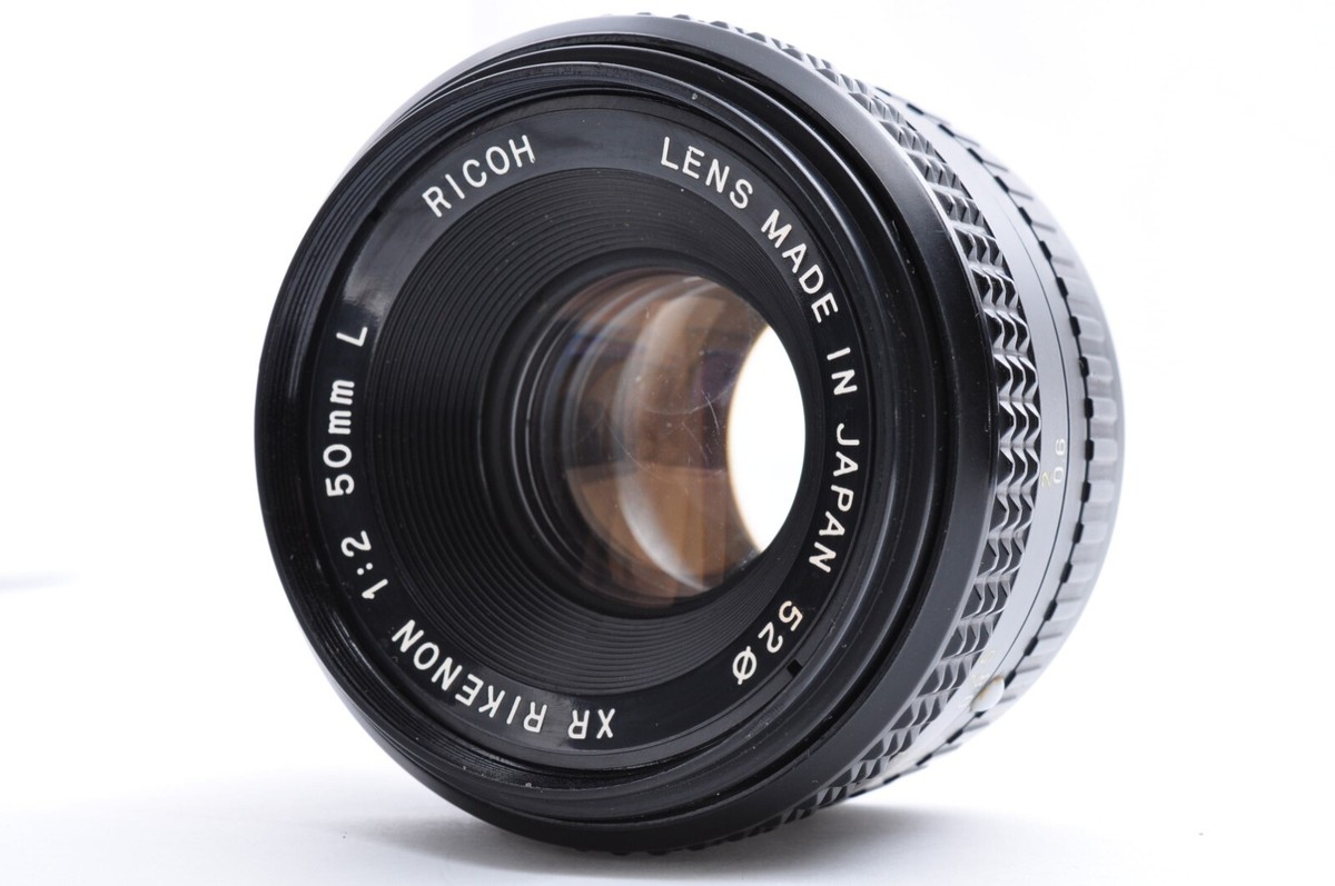 ㉝ リコー RICOH XR500 XR RIKENON 50mm F2 Ricoh XR 500 f/2 50mm Lens XR Rikenon Vintage SLR Film