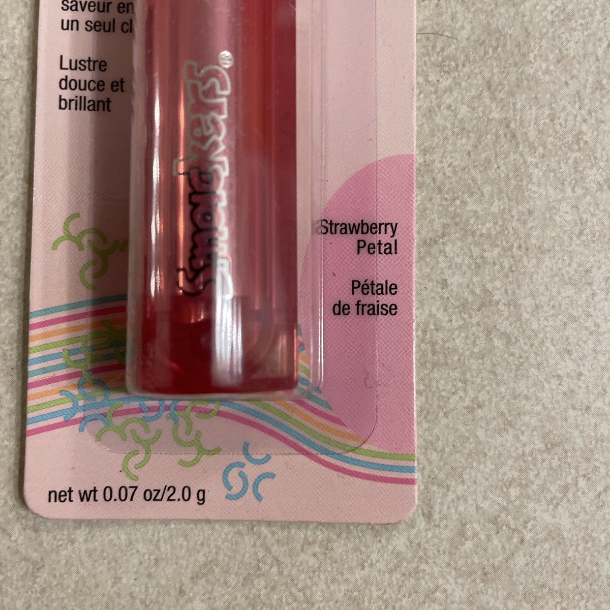 Smackers Bonne Bell NEW Vintage Flip Gloss Lip Strawberry Smackers Bonne Bell NEW Vintage Flip Gloss Lip Strawberry