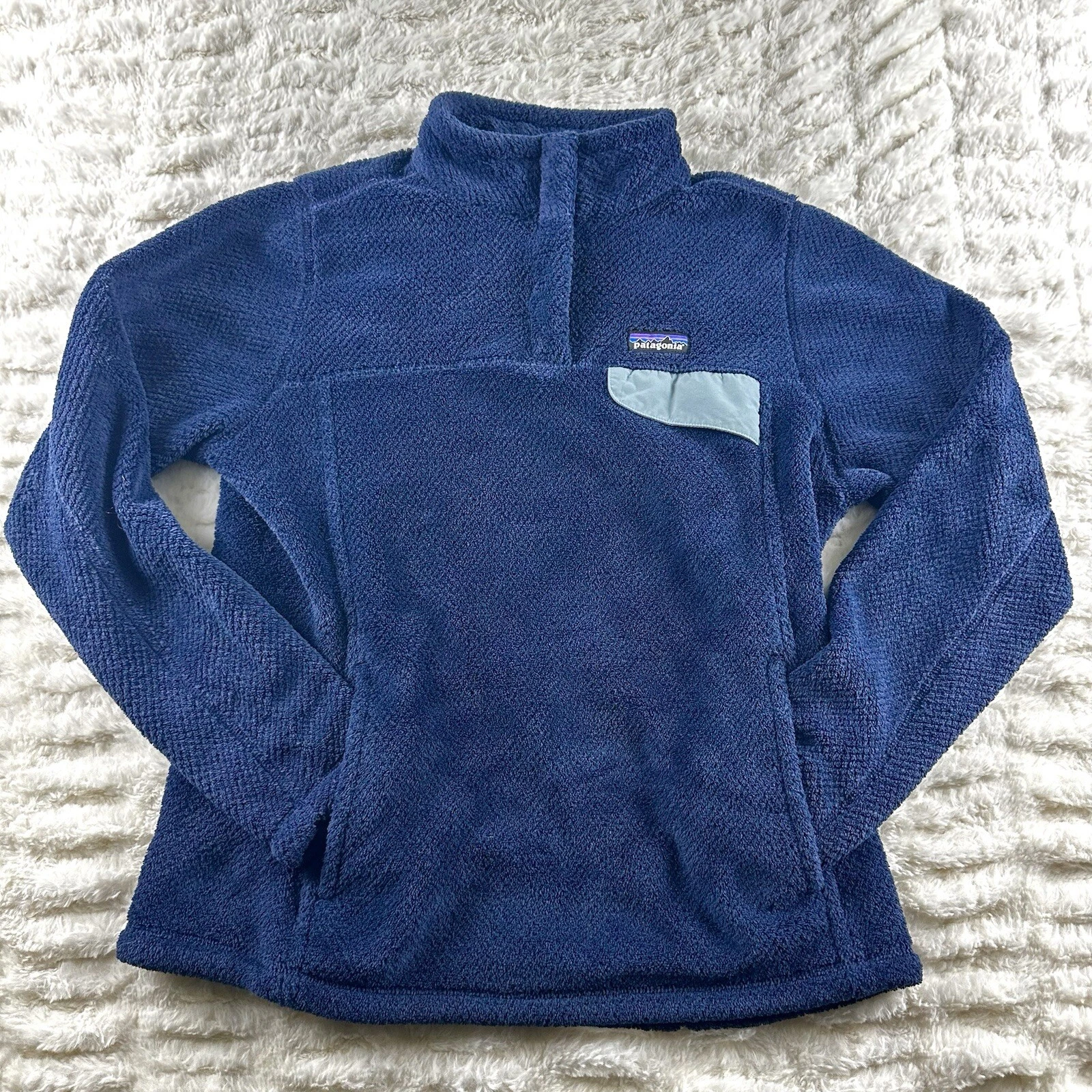 patagonia re-tool snap-t polartec mock neck fleece jacket