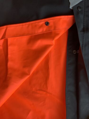 Blazer GoreTex Blk/Orange Reversible Rain Coat Sz. Med. NWT #9690 - Picture 5 of 11