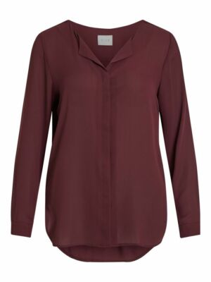Vila Women's oversize blouse (Size: M | Colour: Winetasting)