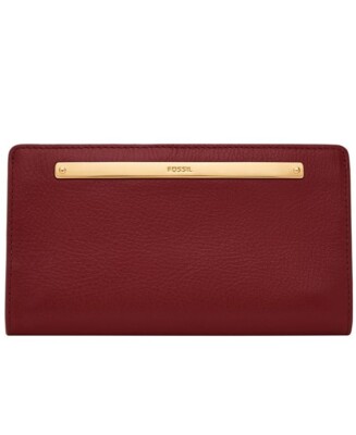 Small Wallets For Women Fossil Liza Multifunction Bifold Wallet In