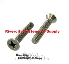 8-32x1 Phillips Flat Head Machine Screws 8-32x1 Stainless Bolts #8x32 x 1.0
