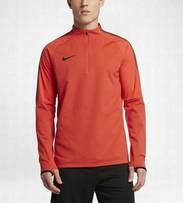 Nike Strike Drill Fußballoberteil (rot/schwarz) - Medium - Neu ~807028 852