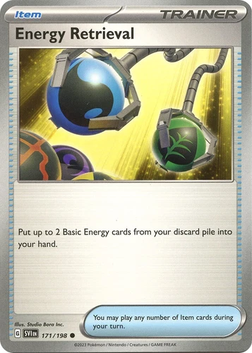 Energy Retrieval 171/198 SV01: Scarlet & Violet Base Set