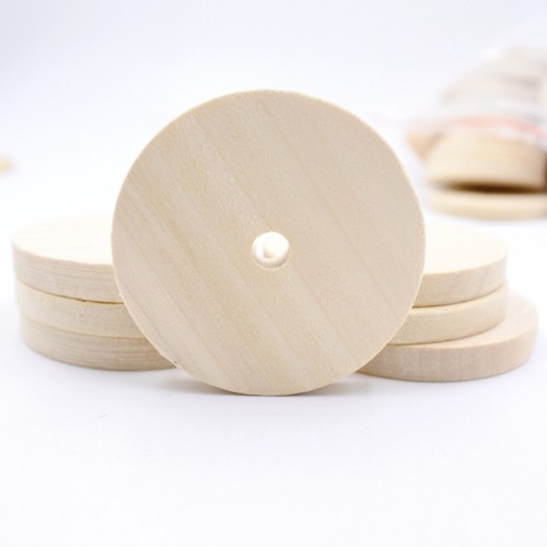 Circle Wood Cutouts Unfinished Wooden Cutouts Unfinished Wood Discs - Picture 4 of 12