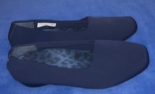 Vionic Women's Powell Orthaheel Shoes 10 Blue Loafer Casual Comfort Flats