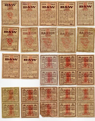    Vintage Lot of 100 1960s-1970s Brown & Williamson B&W Tobacco Catalog Coupon
