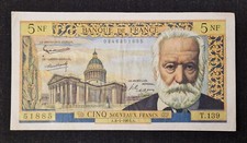 5 NF CINQ NOUVEAUX FRANCS, A.6-5-1965.A. / 51885  T.139