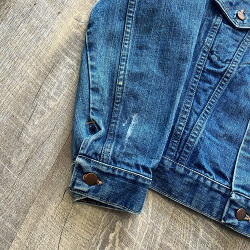 Vintage 1970s Wrangler Denim Jacket USA Made Size 36 - Picture 3 of 6