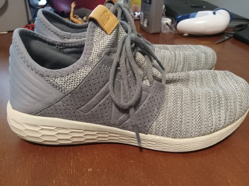 Baskets New Balance Fresh Foam Cruz V2 gris tricot homme taille 11 MCRUZSD2