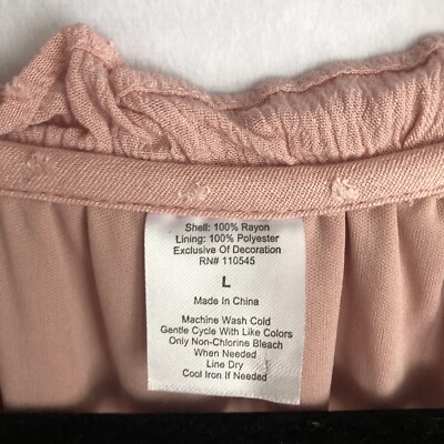 Boho Cottagecore Women's Peasant Blouse, Pink Chenille Polka Dots