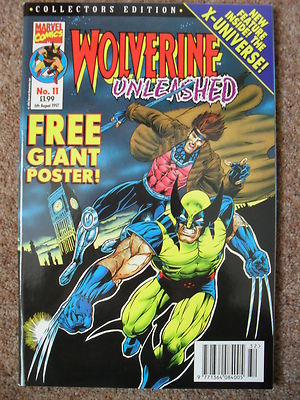 Wolverine Unleashed 11 Ft Rogue, Gambit, Apocalypse Vs Wolverine