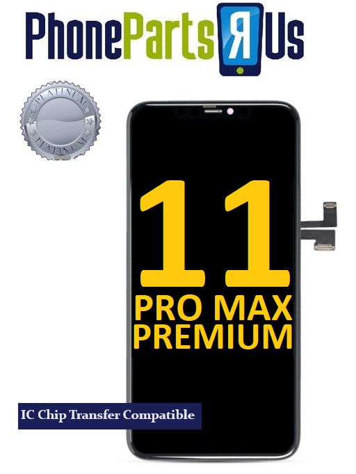 iPhone 11 Pro Max Soft OLED Screen with Frame