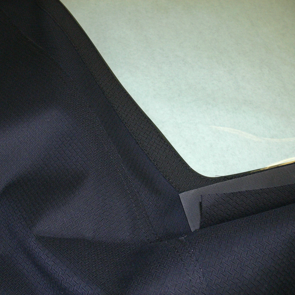 BMW E30 Serie 3 Convertible Top, 1987-93, Tela Alemana Negra con Ventana de Plástico Foto 3 de 4