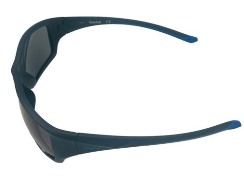 Timberland Mens Sunglass Black Rectangle, Smoke Mirror Lens Plastic TB7152 2X - Picture 7 of 10