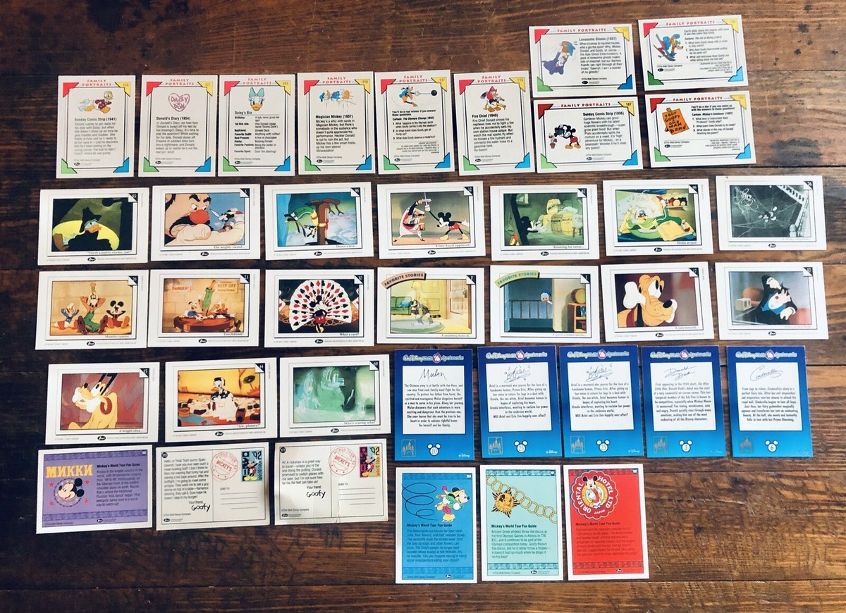 37) Vintage Walt Disney Cards - 1990's | eBay