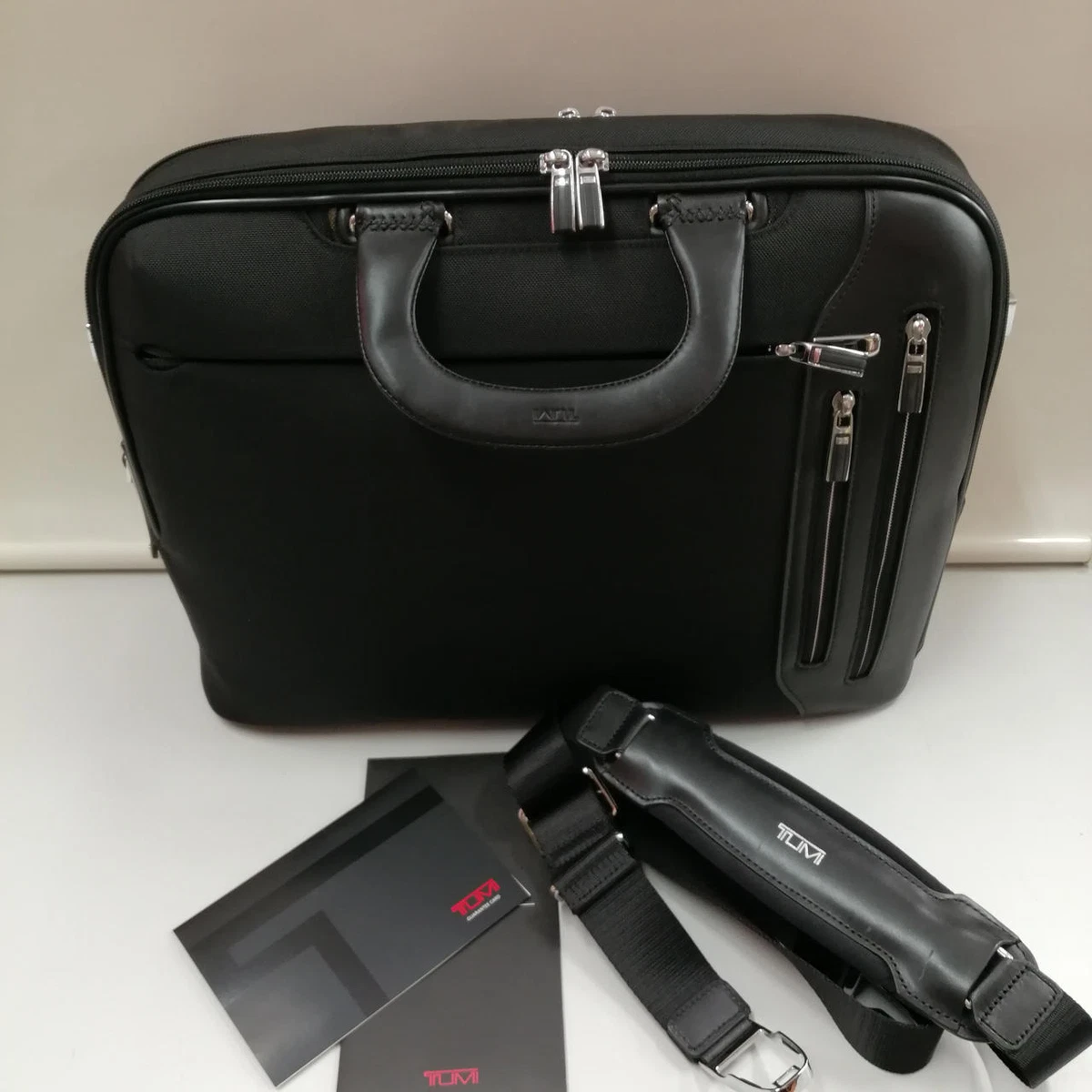 Tumi 25611D Black Arrive 2Way Business Bag