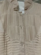 Christian La Croix  Silk Blend Set. Knee Length Skirt And Matching BlouseSize 46